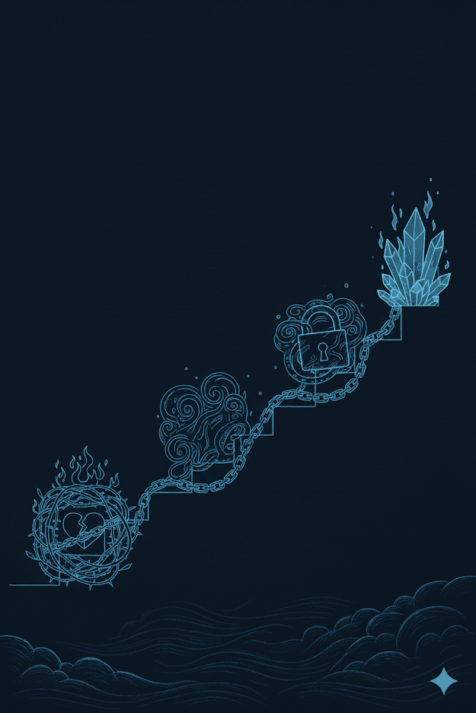 Karmic blockages diagram